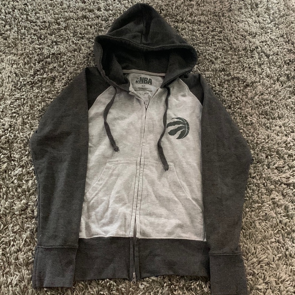 Womens Raptors Zip Up